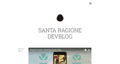 Desktop Screenshot of news.santaragione.com