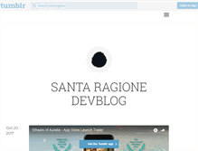 Tablet Screenshot of news.santaragione.com